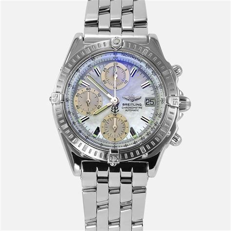 breitling mother of pearl chronomat|Breitling Chronomat Mother Of Pearl Watches .